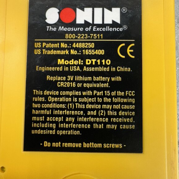 SONIN InchMate+ Foot Inch Fraction Triangle Scientific Calculator Construction - Picture 4 of 6